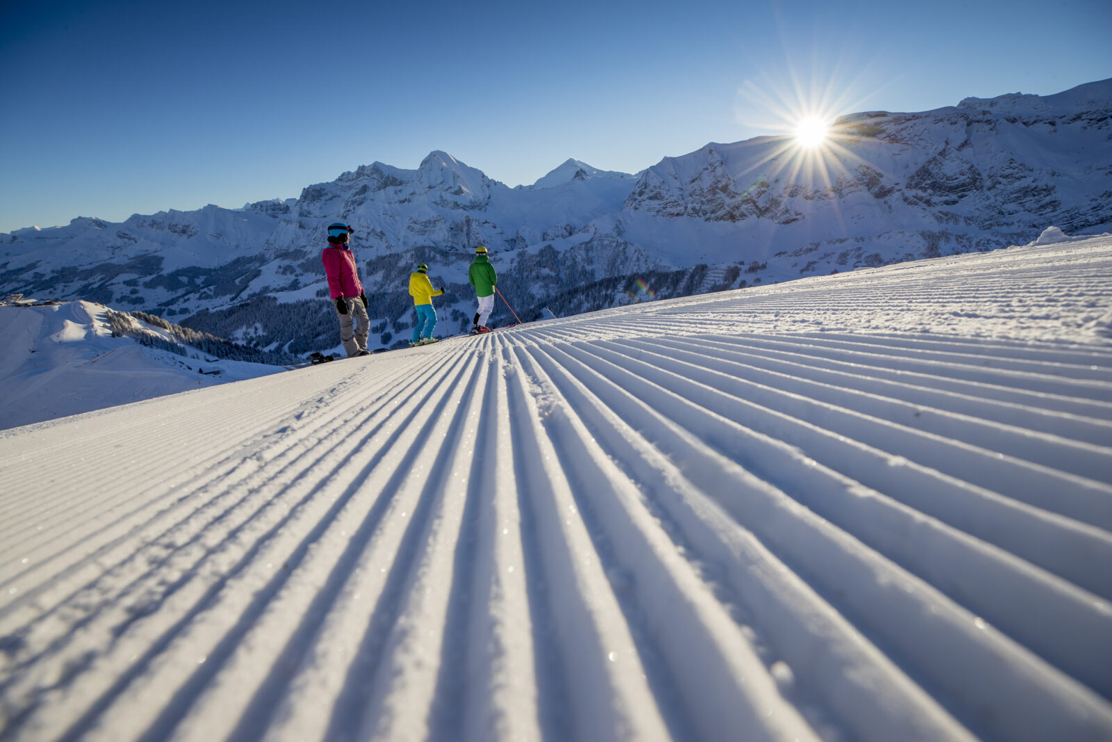 Adelboden Ski David Birri©Tourismus Adelboden Lenk Kandersteg