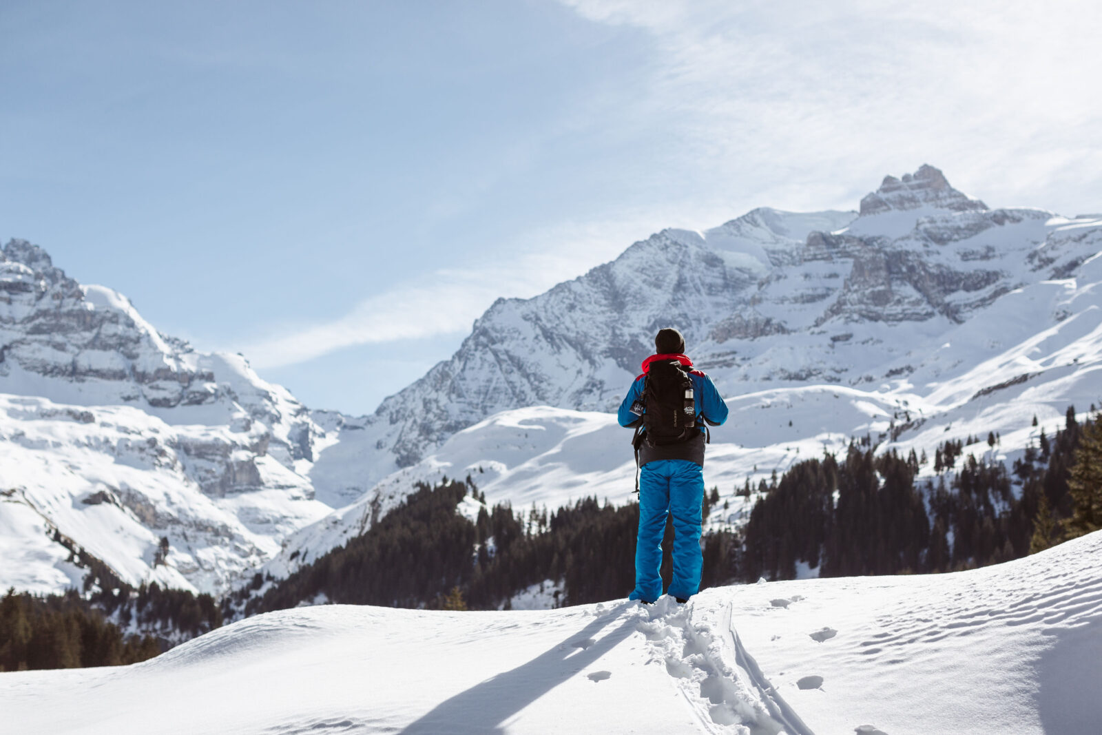 Kiental Winterwandern Anja Zurbruegg ©Tourismus Adelboden Lenk Kandersteg
