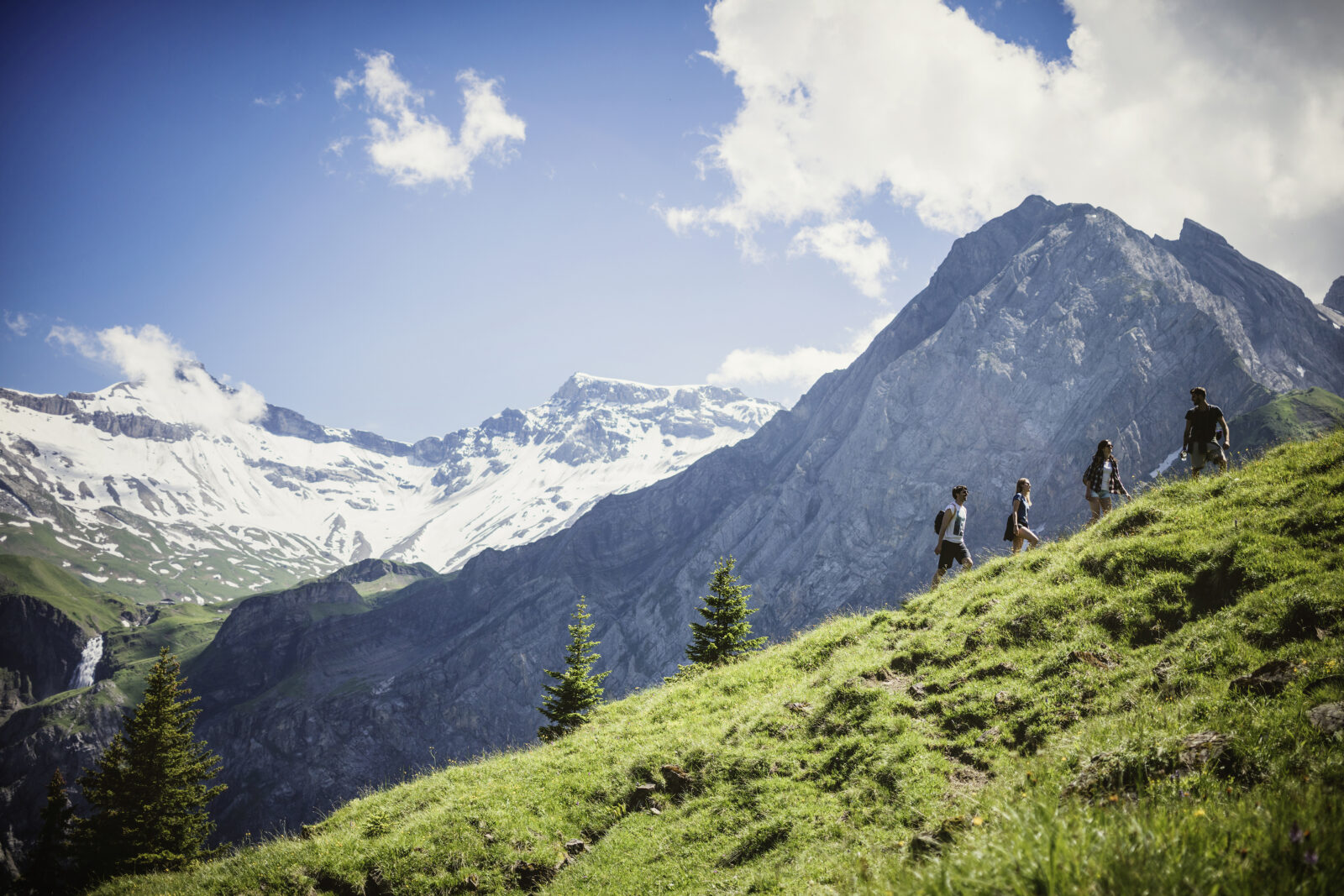Wandern Trunig Adelboden Anja Zurgruegg ©Tourismus Adelboden Lenk Kandersteg